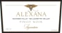 Alexana Signature Pinot Noir 2012 Front Label