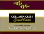 Columbia Crest Grand Estates Cabernet Sauvignon 2000 Front Label