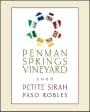 Penman Springs Vineyard Petite Sirah 2006 Front Label