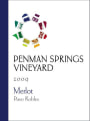 Penman Springs Vineyard Merlot 2009 Front Label