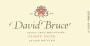 David Bruce Estate Pinot Noir 2003  Front Label