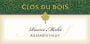 Clos du Bois Alexander Valley Merlot 1999 Front Label