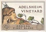 Adelsheim Pinot Blanc 2001 Front Label