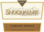Snoqualmie Cabernet-Merlot 1999 Front Label