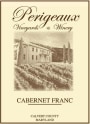 Perigeaux Vineyards and Winery Cabernet Franc 2011 Front Label
