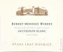 Robert Mondavi Stags Leap District Sauvignon Blanc 2000 Front Label
