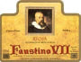 Faustino VII Tempranillo 2000 Front Label