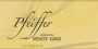 Pfeiffer Estate Winery Pinot Gris 2013 Front Label