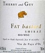 Fat Bastard Shiraz 2001 Front Label