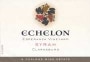 Echelon Syrah 2000 Front Label