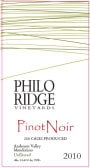 Philo Ridge Vineyards Pinot Noir 2010 Front Label