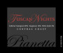 Pianetta Winery Tuscan Nights 2010 Front Label