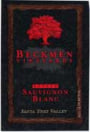 Beckmen Estate Sauvignon Blanc 2001 Front Label