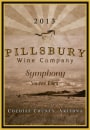 Pillsbury Wine Company Sweet Lies Symphony 2013 Front Label