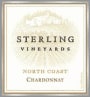 Sterling North Coast Chardonnay 2001 Front Label