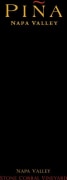 Pina Napa Valley Stone Corral Vineyard Cabernet Sauvignon 2008 Front Label