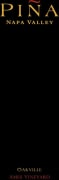 Pina Napa Valley Ames Vineyard Cabernet Sauvignon 2011 Front Label