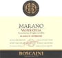 Boscaini Marano Valpolicella Superiore 2000 Front Label