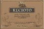 Boscaini Ca' Nicolis Recioto della Valpolicella 1999 Front Label