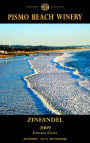 Pismo Beach Winery Zinfandel 2009 Front Label