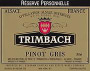 Maison Trimbach Reserve Personnelle Pinot Gris 1998 Front Label