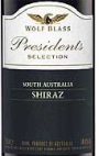 Wolf Blass Presidents Selection Shiraz 2000 Front Label