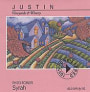 Justin Syrah 2000 Front Label