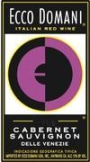 Ecco Domani Cabernet Sauvignon 2001 Front Label