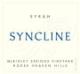 Syncline McKinley Springs Vineyard Syrah 2008 Front Label