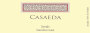 Culler Wines Casaeda Syrah 2006  Front Label