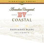 Beaulieu Vineyard BV Coastal Estates Sauvignon Blanc 2001 Front Label