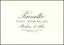 Prunotto Barbera d'Alba Pian Romualdo 1999 Front Label