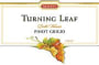 Turning Leaf Pinot Grigio 2001 Front Label