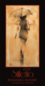 Pondera Winery Stiletto 2012 Front Label