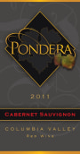 Pondera Winery Cabernet Sauvignon 2011 Front Label