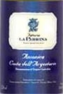 La Parrina Ansonica Costa Argento D.O.C 2001 Front Label