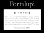 Portalupi Pinot Noir 2013 Front Label