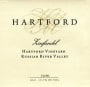 Hartford Hartford Vineyard Zinfandel 2000 Front Label