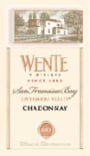 Wente Chardonnay 2001 Front Label
