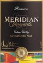 Meridian Edna Valley Chardonnay 2000 Front Label