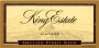 King Estate Pinot Noir 1997 Front Label