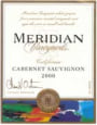 Meridian Cabernet Sauvignon 2000 Front Label