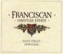 Franciscan Estate Zinfandel 1999 Front Label