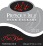 Presque Isle Wine Cellars Hot Kisses 2013 Front Label