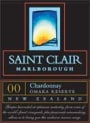 Saint Clair Omaka Reserve Chardonnay 2000 Front Label