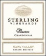 Sterling Reserve Chardonnay 2000 Front Label