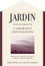 Jardin Cabernet Sauvignon Stellenbosch 1998 Front Label