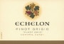 Echelon Pinot Grigio 2001 Front Label
