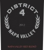 Prime Cellars District 4 Red Blend 2012 Front Label