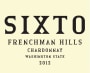 Charles Smith Wines Frenchman Hills Sixto Chardonnay 2012 Front Label